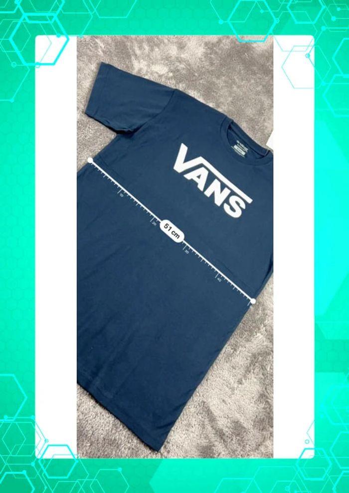 👕 T-shirt Vans Bleu Marine Taille M 👕 - photo numéro 5