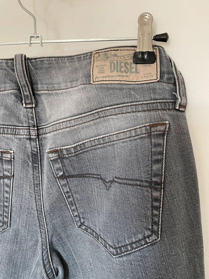 Jeans diesel taille XS/S gris - photo numéro 5