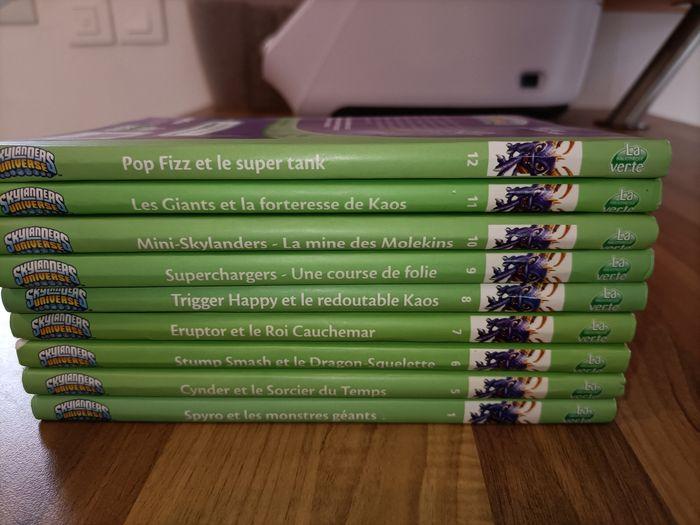 Lot 9 livres Skylanders tomes 1, 5 à 12 - photo numéro 4