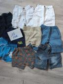 Lot 9 shorts 18 mois