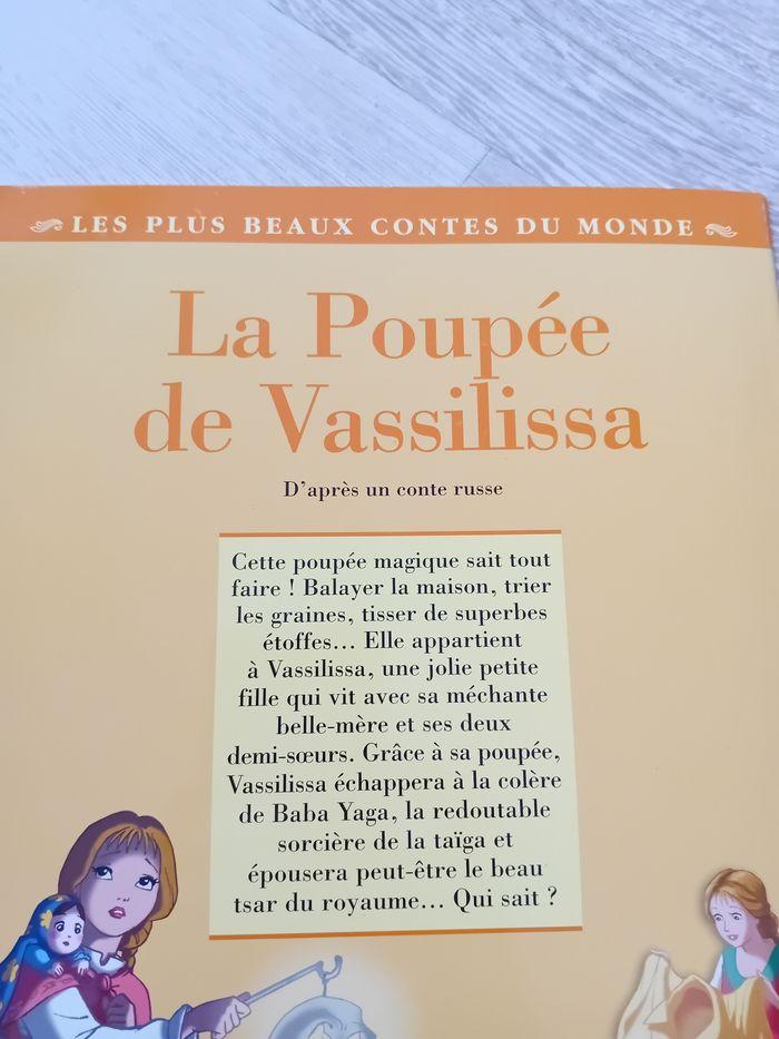 Livre la poupée de vassilissa raconté par marlene jobert - photo numéro 2