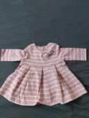 Robe rayée fille sergent major