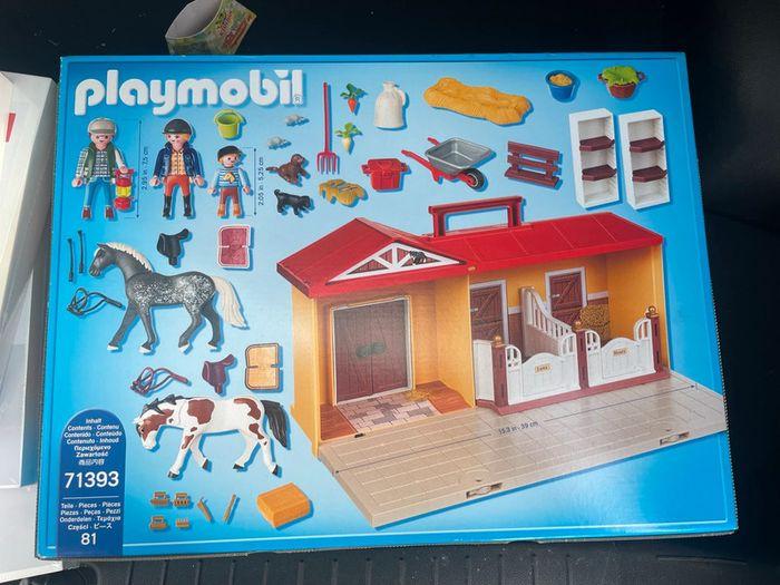 Ecurie transportable  Playmobil 71393 - photo numéro 2