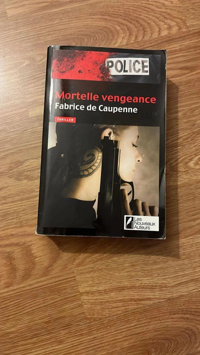 Livre mortelle vengeance - photo numéro 1