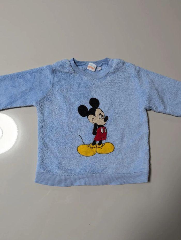 Pull polaire Mickey 12 mois - photo numéro 2