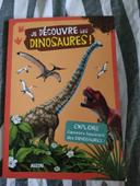 livre "je découvre les dinosaures"