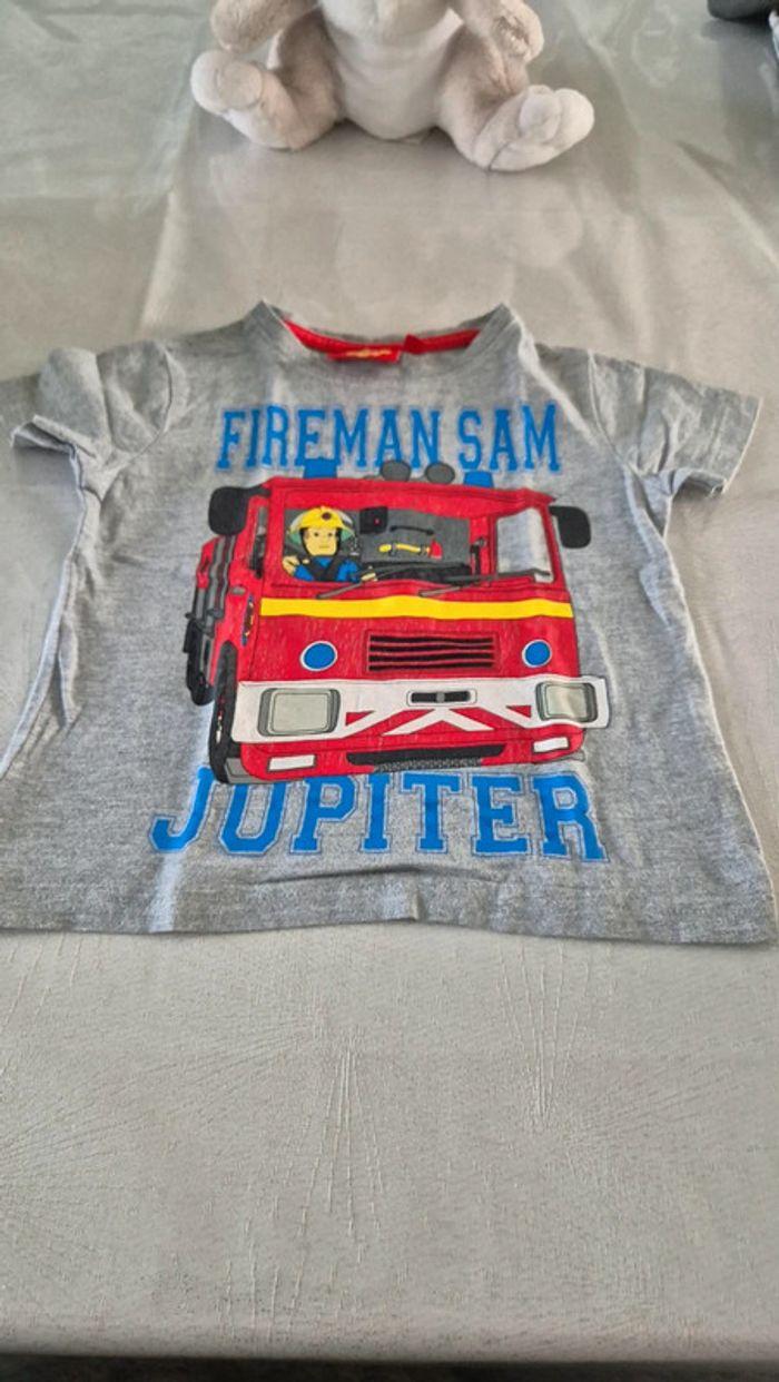 Sam le pompier Tee-shirt 3 ans - photo numéro 1