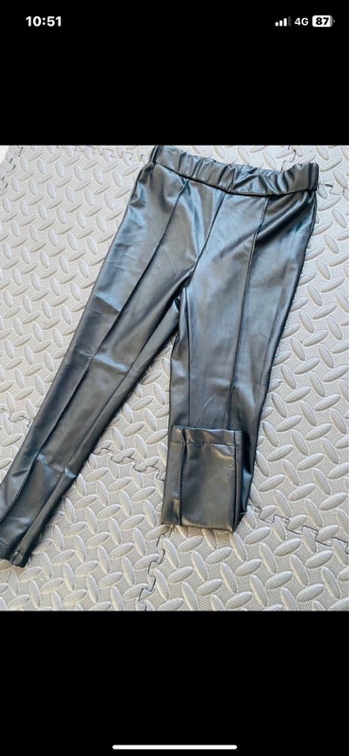 Pantalon en cuir enfant - photo numéro 1