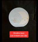 Tirelire en bois - Les trésors de Lily