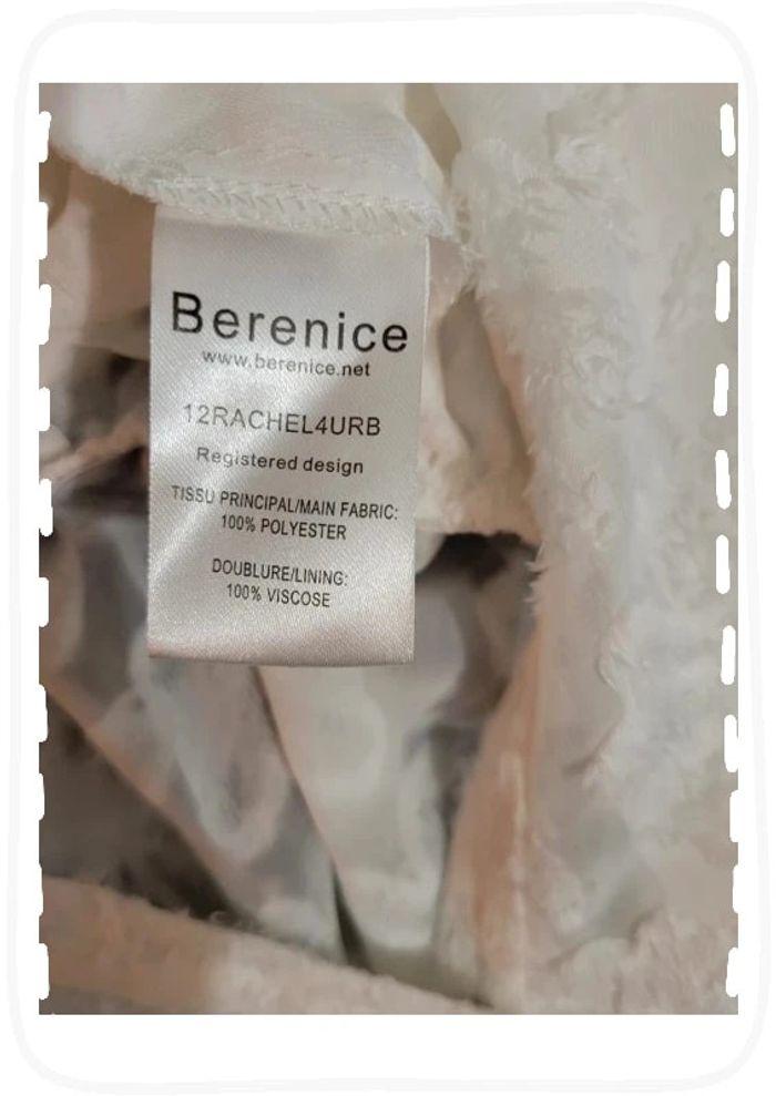 robe berenice blanche taille 38 - photo numéro 7