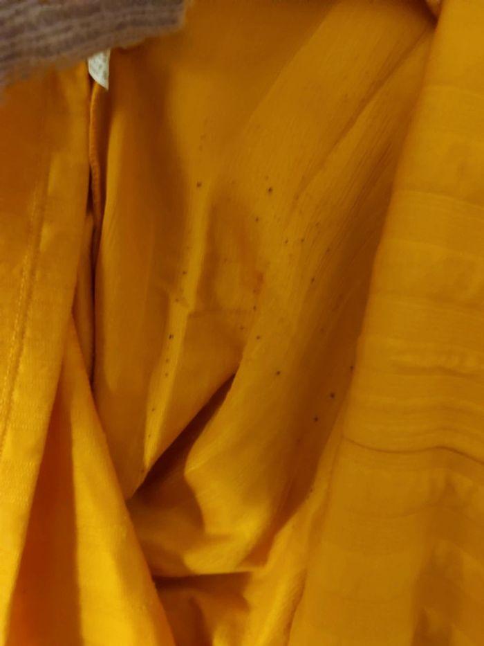 Robe jaune moutarde zara taille L - photo numéro 4