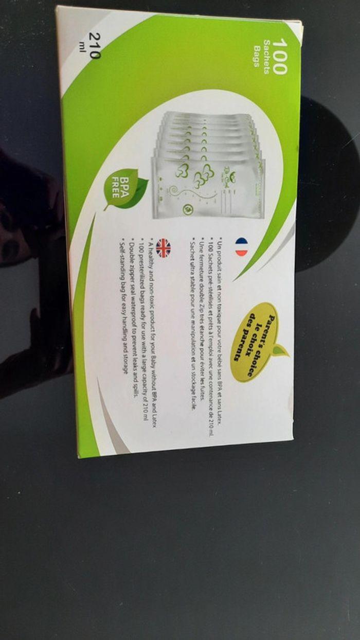 Sachet de conservation de lait maternelle - photo numéro 3