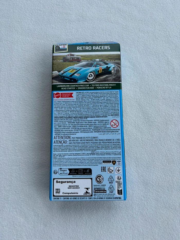 Pack de 5 Hot Wheels Retro Racers - Produit Rare - photo numéro 2