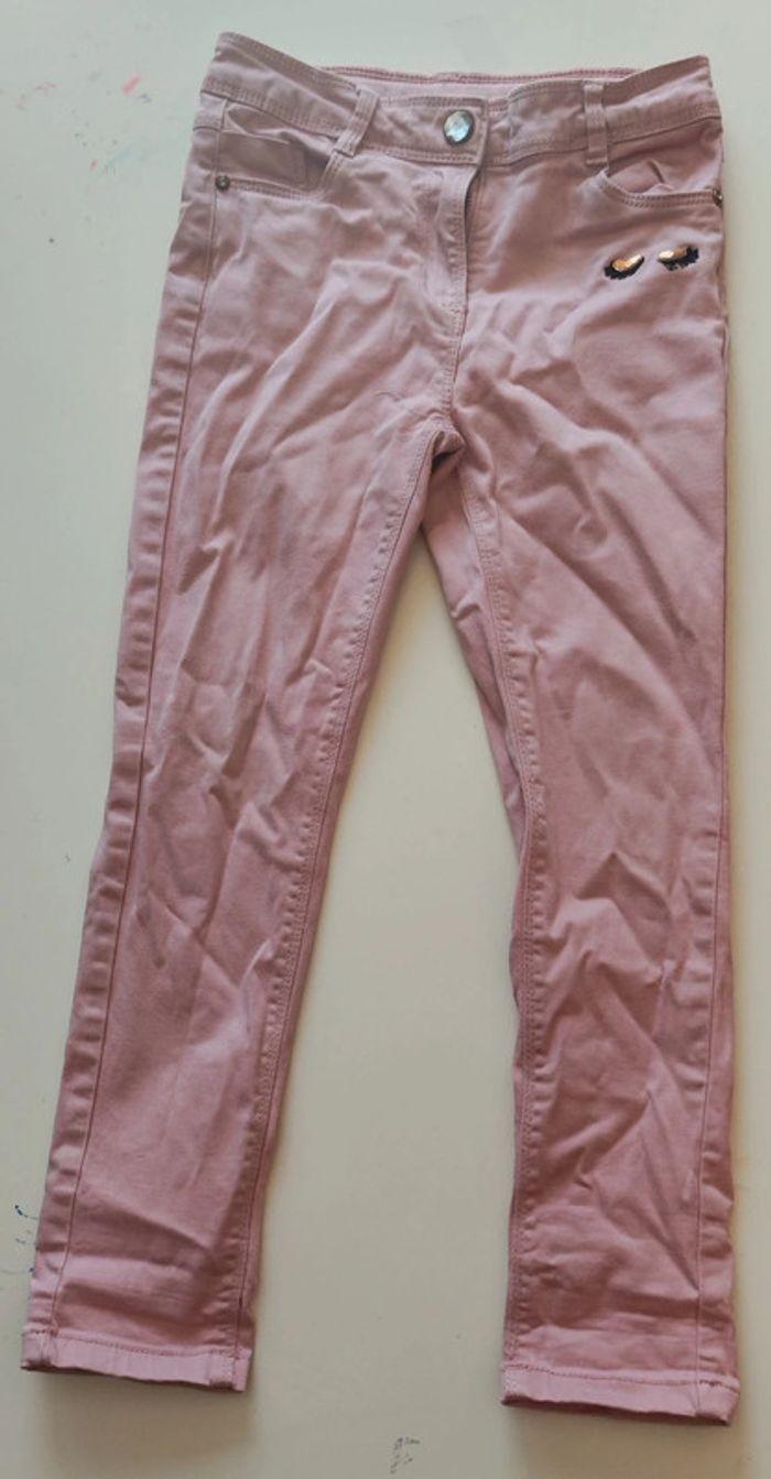 Pantalon rose fille