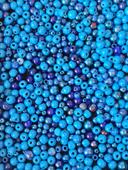 Perles bleu