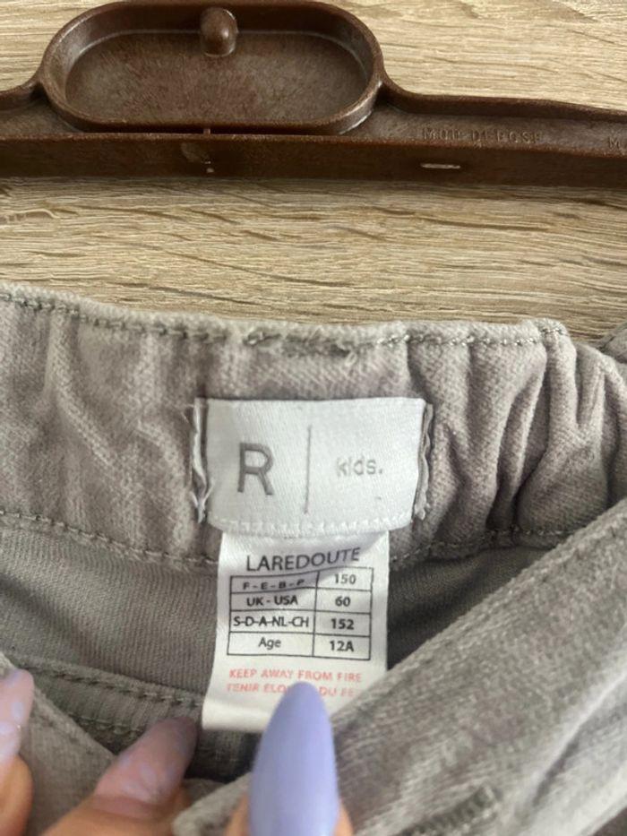 Pantalon velours fille 12 ans la redoute - photo numéro 2