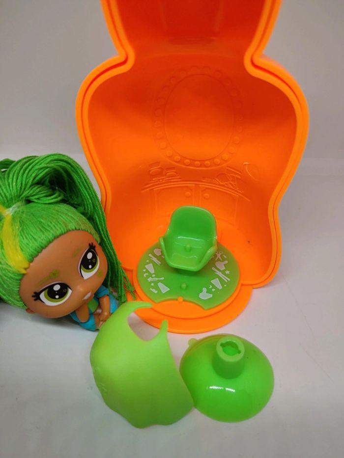 Collection Salon glamourz dooz bouteille de shampoing orange poupée vert green Poppy headstart - photo numéro 4