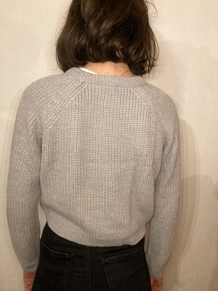 pull gris - photo numéro 9