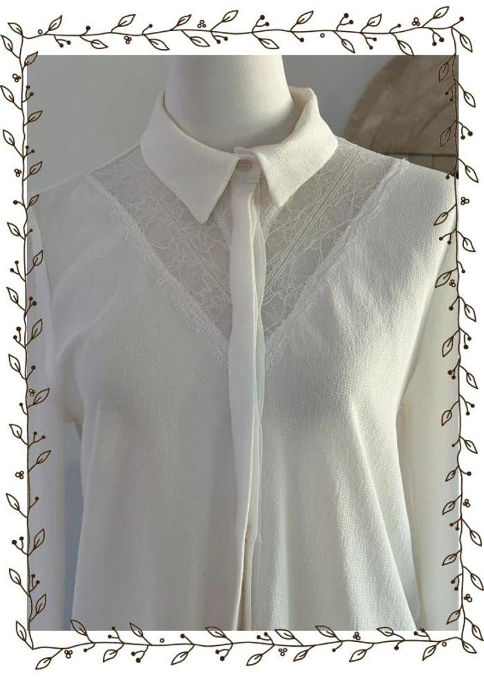 Blouse blanche dentelle Opullence - photo numéro 3