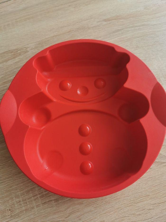 Moule silicone tupperware bonhomme de neige - photo numéro 2