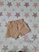 Short en velours