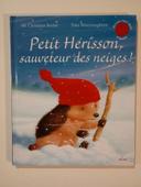 Petit hérisson sauveteur des neiges