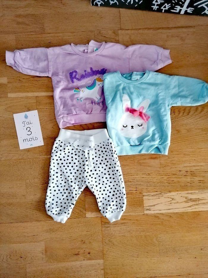 Lot vêtements bébé 3 mois - photo numéro 2