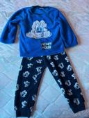 Pijama mickey doudou 3 ans