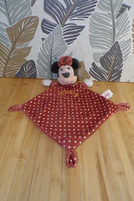 Minnie la Souris - Doudou plat carré - Disney Baby (Kiabi) - photo numéro 1