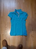 Polo femme bleu clair taille M Marque Tommy Hilfiger