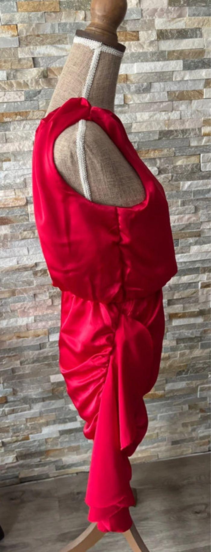 Robe rouge Blooshop taille S - photo numéro 4