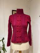 Pull vintage Christian Dior taille 36 laine alpaga