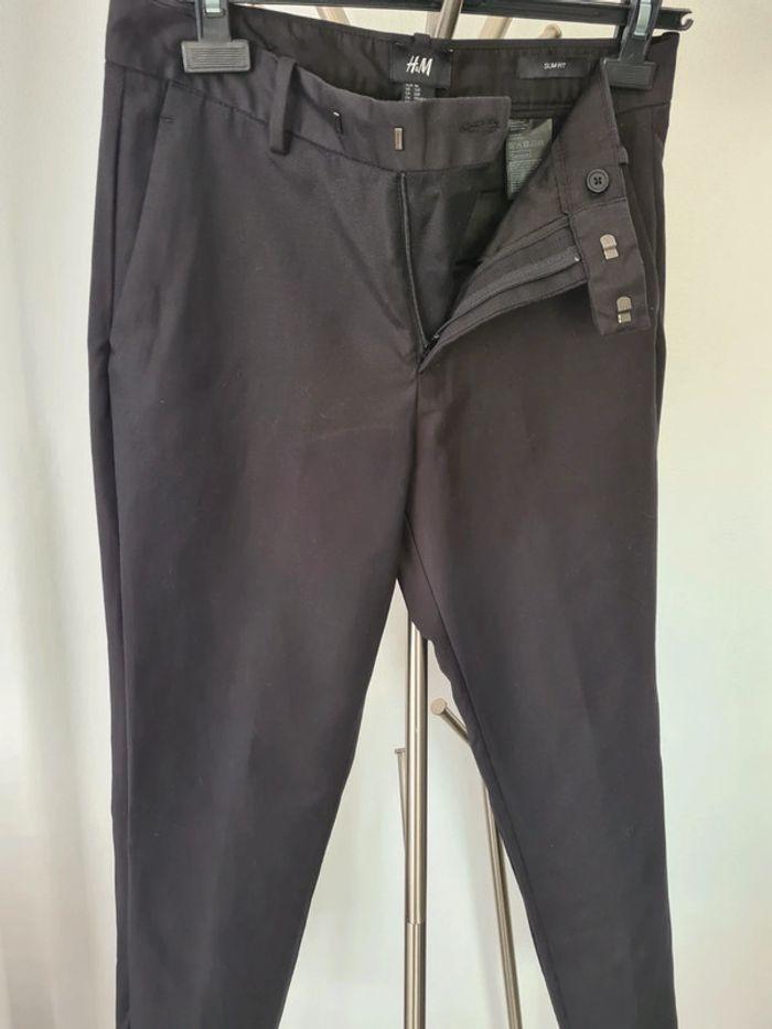 Pantalon costume noir Slim Fit - photo numéro 6