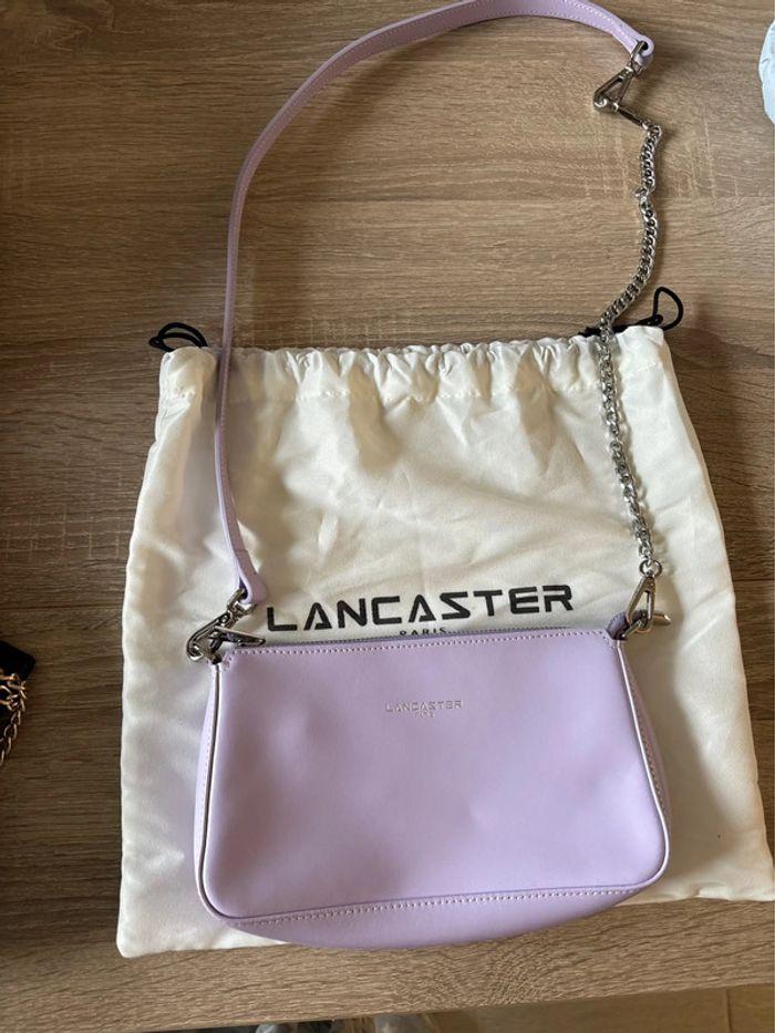 Sac bandoulière lancaster lila - photo numéro 1