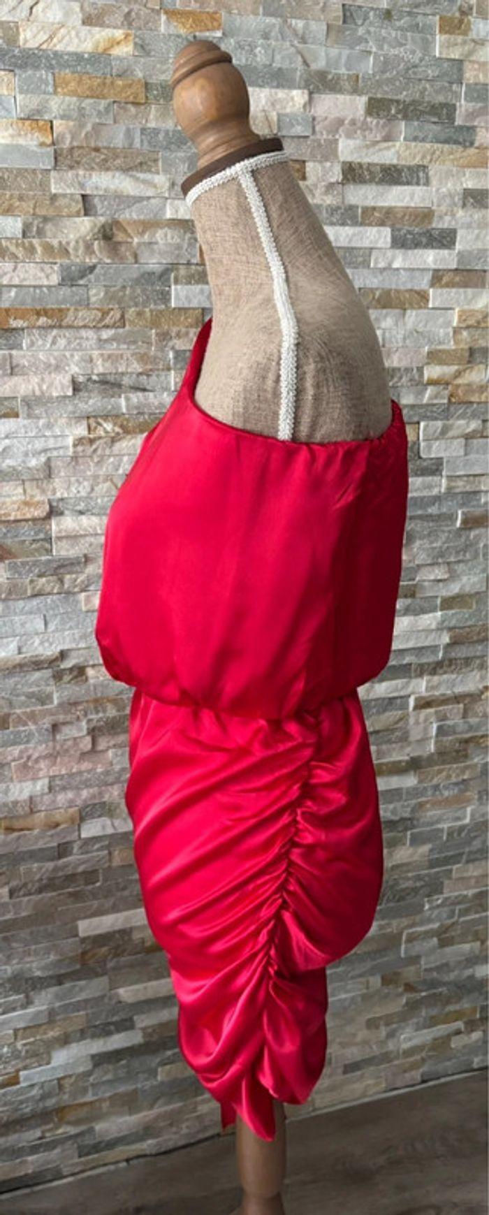 Robe rouge Blooshop taille S - photo numéro 3