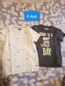 A saisir! Lot vêtements été garçon 4 ans