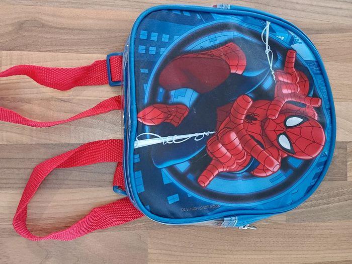 Sac Spiderman bleu rouge - photo numéro 2