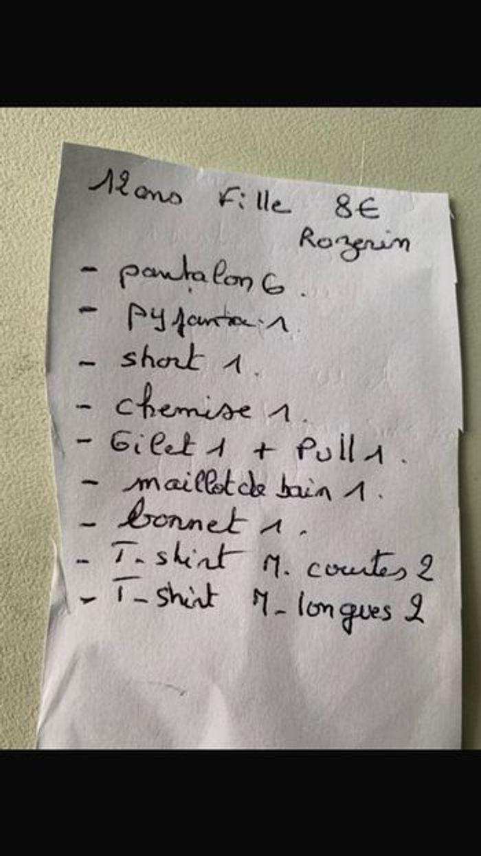 Lot de vêtements fille 12 ans - photo numéro 5