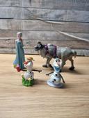 Lot de 4 figurines Reine des Neiges Disney