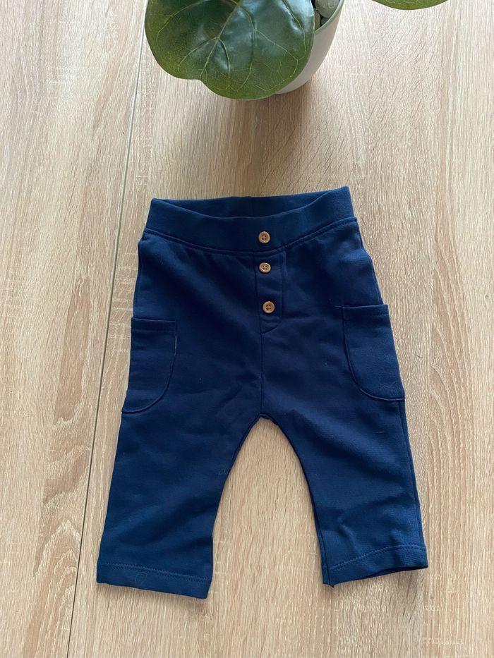 Pantalon bleu mot d’enfant - photo numéro 1