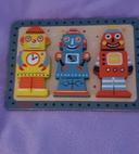 Puzzle en bois  robot