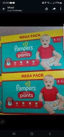 Couches pampers