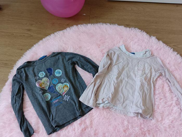 Lot 12 tee shirt fille 6 ans Manches longues - photo numéro 3