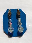 boucles d oreilles en cristal Swarovski.