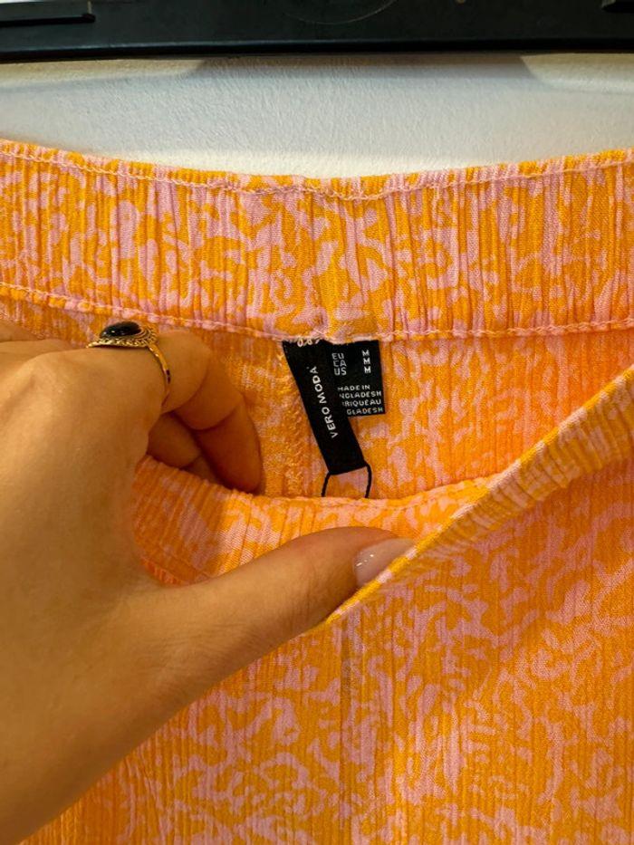 Pantalon Vero Moda fluide et coloré Taille M - photo numéro 3