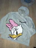 Sweat capuche Disney Daisy taille 40