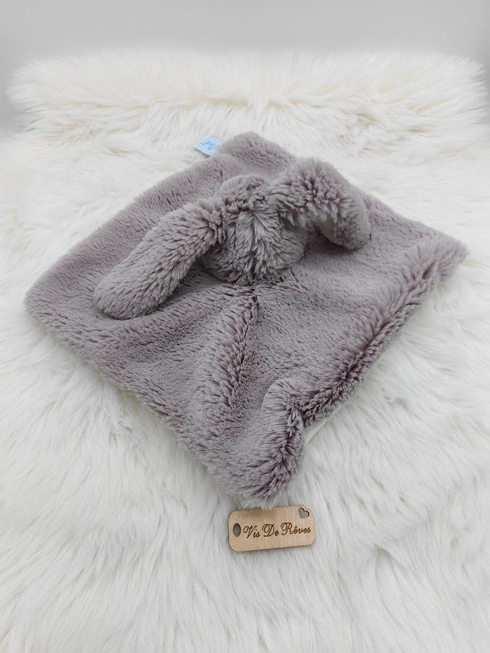 Doudou lapin réglisse gris Baby Nat Réglisse Bn0303 - photo numéro 3