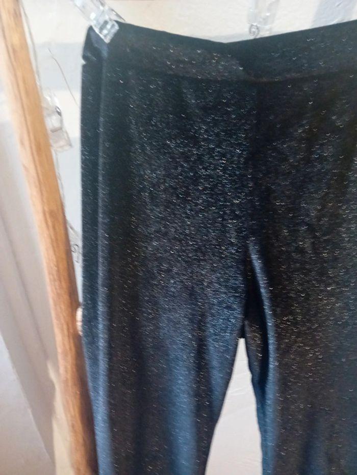 Pantalon zara noir paillette taille 13/14ans - photo numéro 2