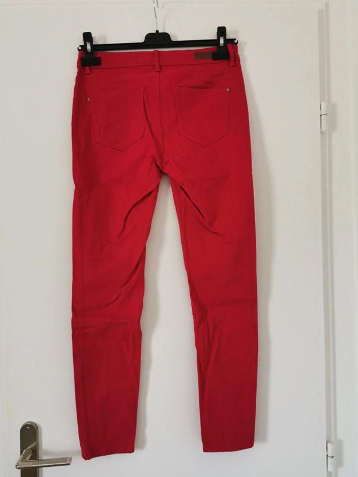 Pantalon couleur Framboise - photo numéro 2