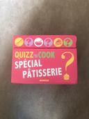 Jeu quizz and cook patisserie